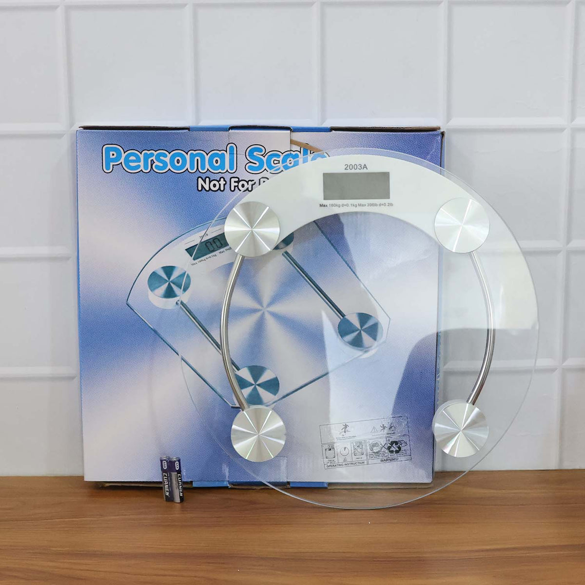 Digital Personal Body Weight Scale (1 Pc)