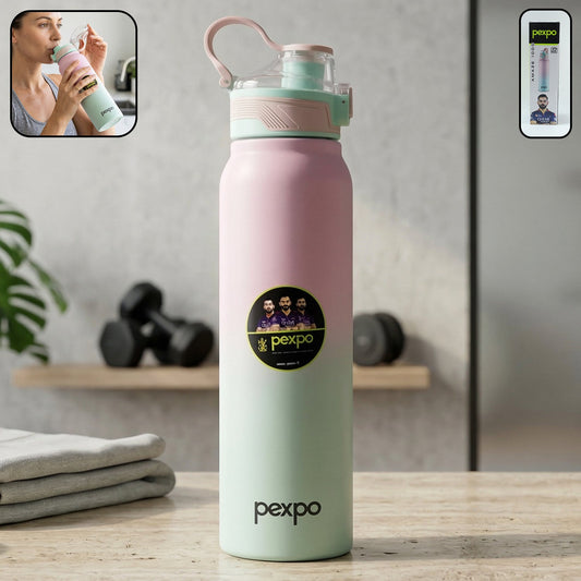 Pexpo Amaze Hot & Cold Insulated Stainless Steel Water Bottle - 1000 ML