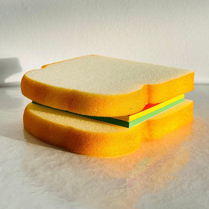 Sandwich Shaped Note / Sticky Notes / Memo Notes, Unique Mini Notes (Multicolor)