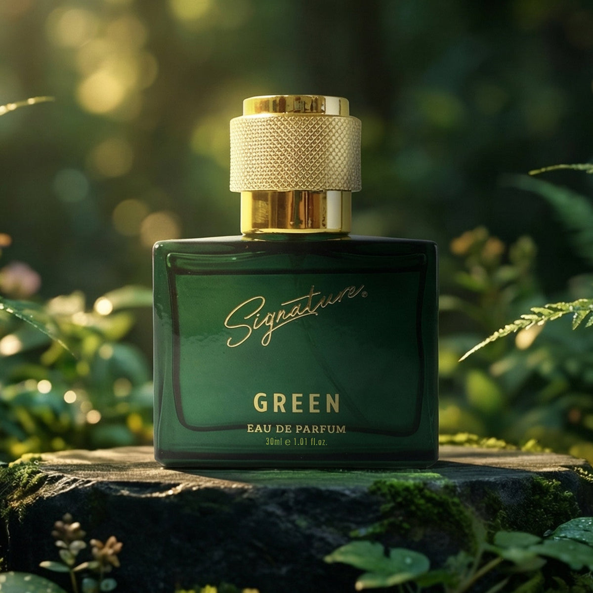 men's green eau de perfume Signature brand