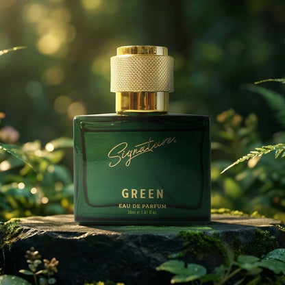 men's green eau de perfume Signature brand