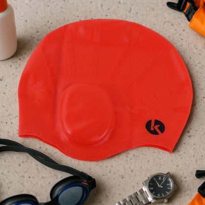 Konex Professional Silicone Swimming Cap (1 Pc)