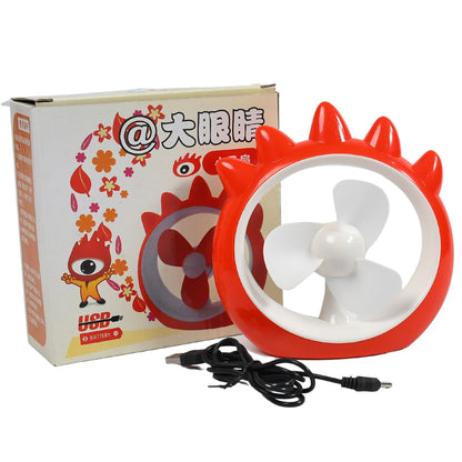 Mini Desktop Fan – USB Rechargeable Cooling Fan for Home, Office & Car