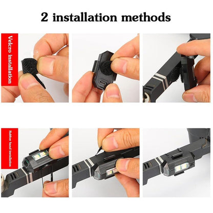 Mini LED RGB Strobe Light – USB Waterproof Party Light