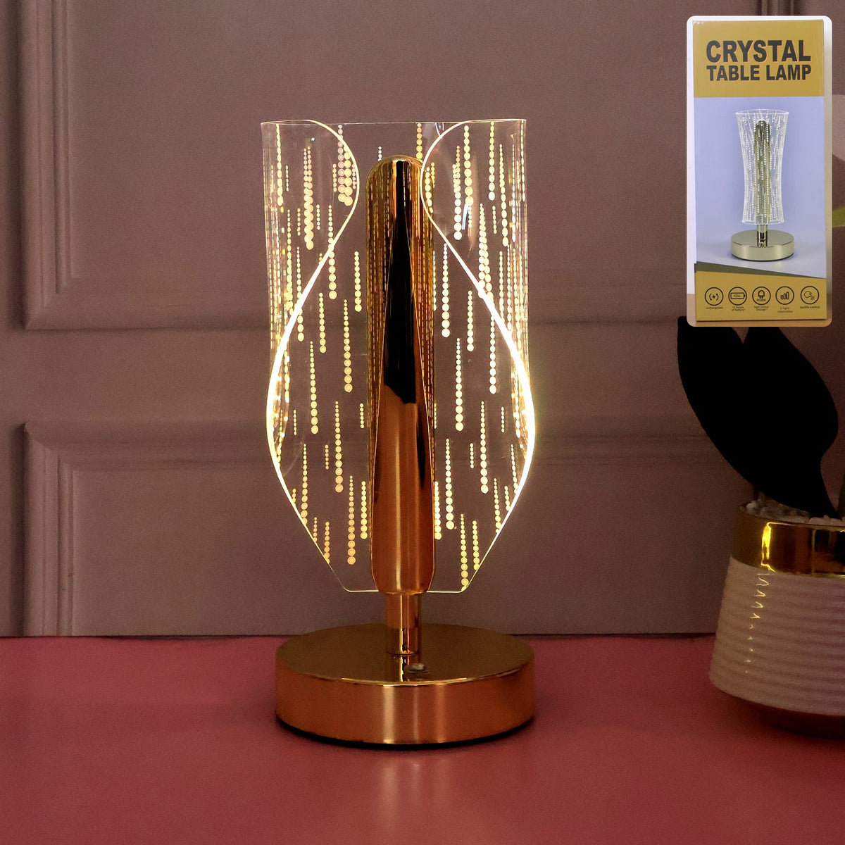 Modern Crystal Lamp