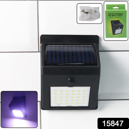 Auto Charge Solar Wall Lamp
