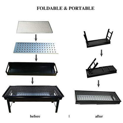 Portable BBQ Charcoal Grill