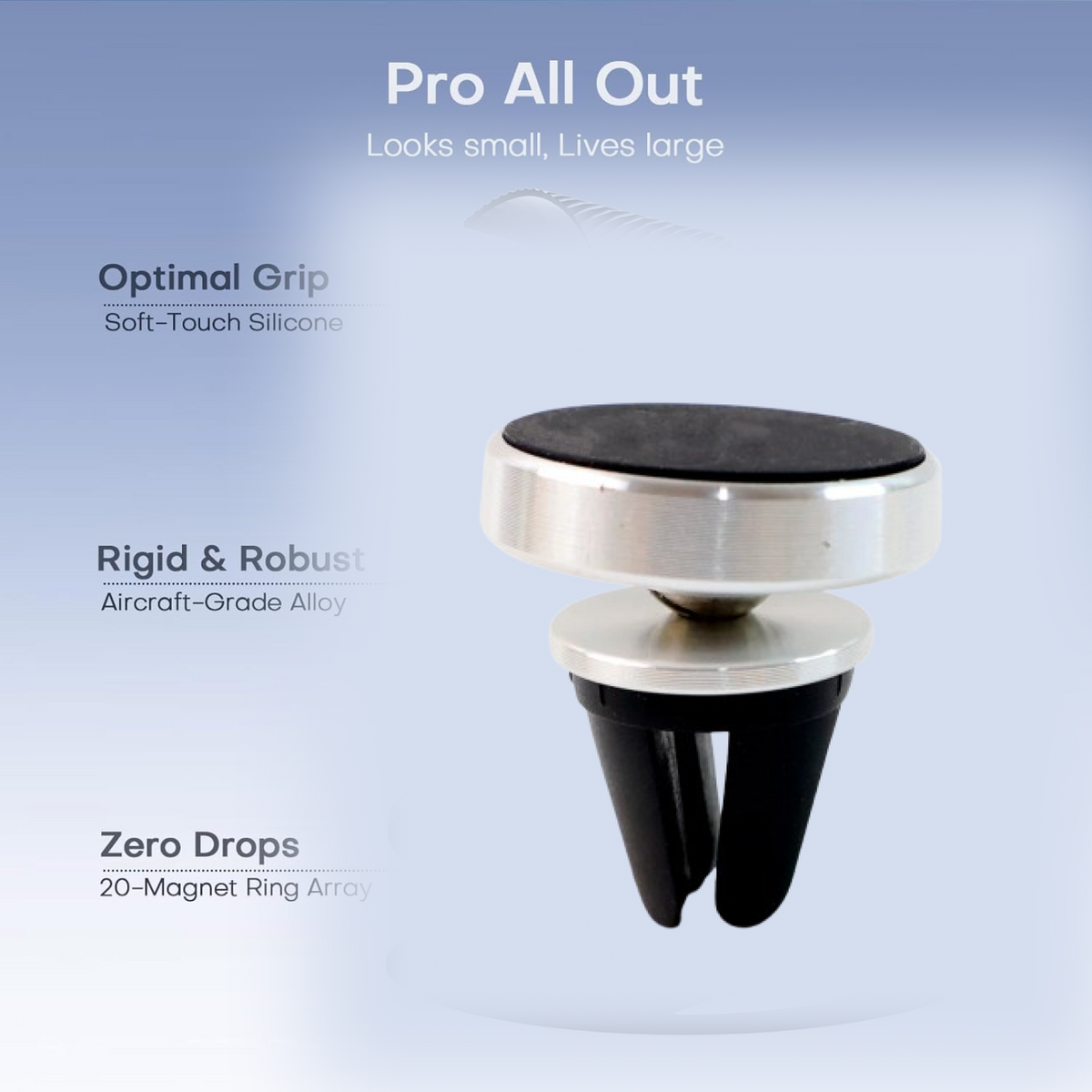360° Rotating Magnetic Phone Holder Stand (1 Pc)