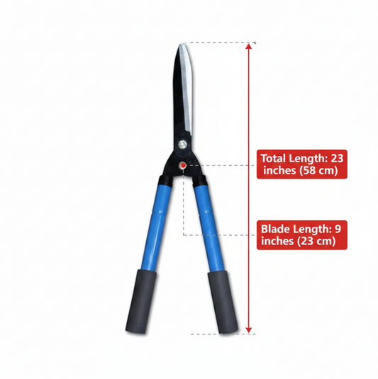 Gardening Tools - Duty Hedge Shear Adjustable Garden Scissor with Comfort Grip