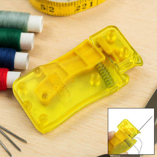 Needle Threader Stylish Comfortable Grip Automatic Threader for Home 1 Pc