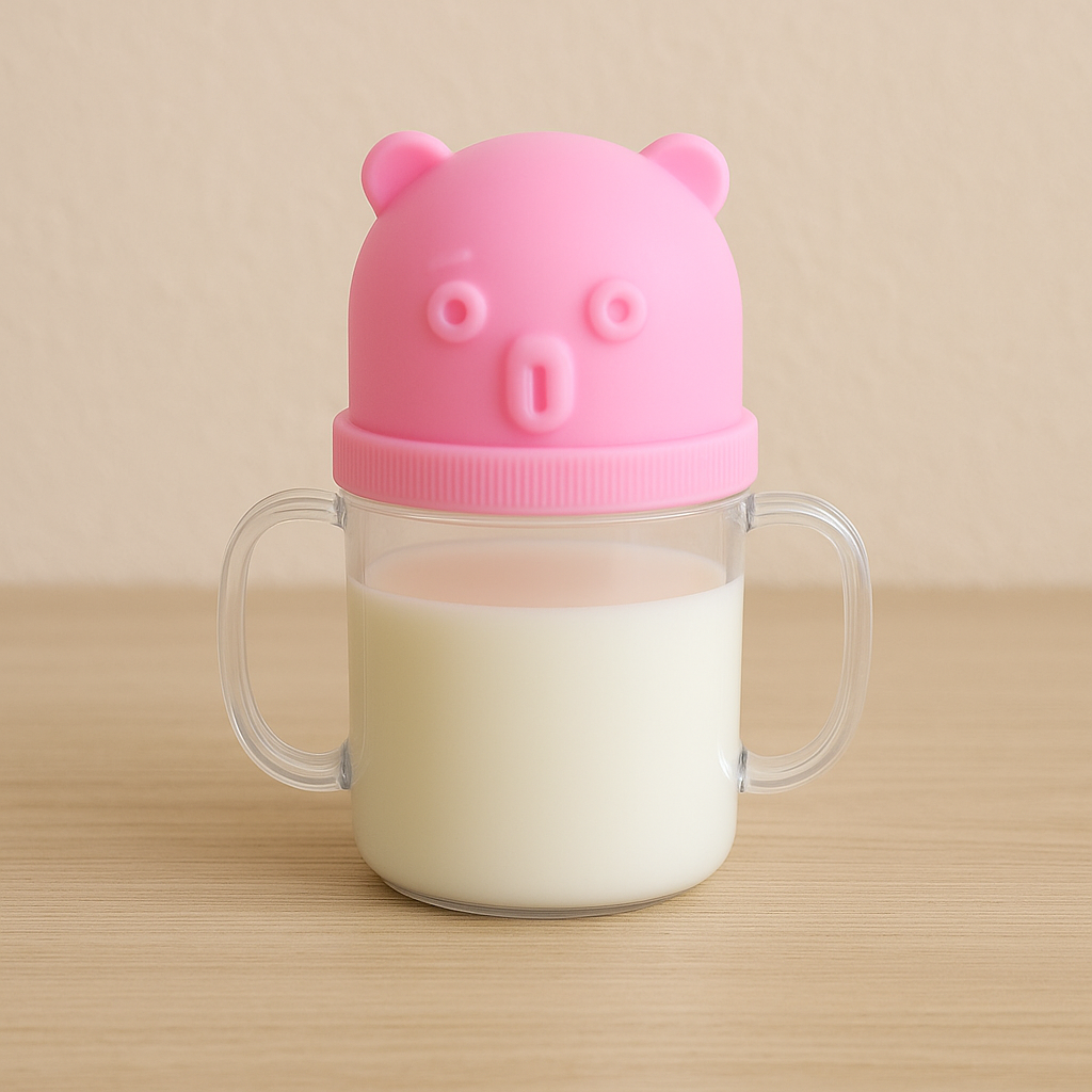 Baby Milk Sippy Mug – Leakproof Lightweight Nursing Cup for Kids (250 Ml / 1 Pc)
