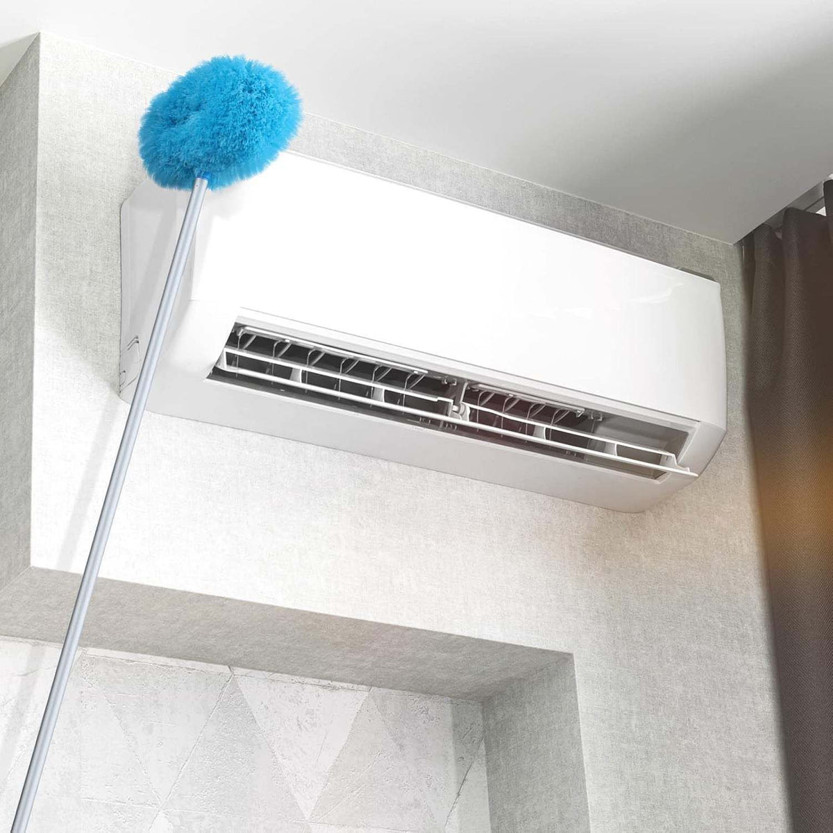 Premium Extendable Round Cleaning Duster (83.5 cm / 1 Pc)