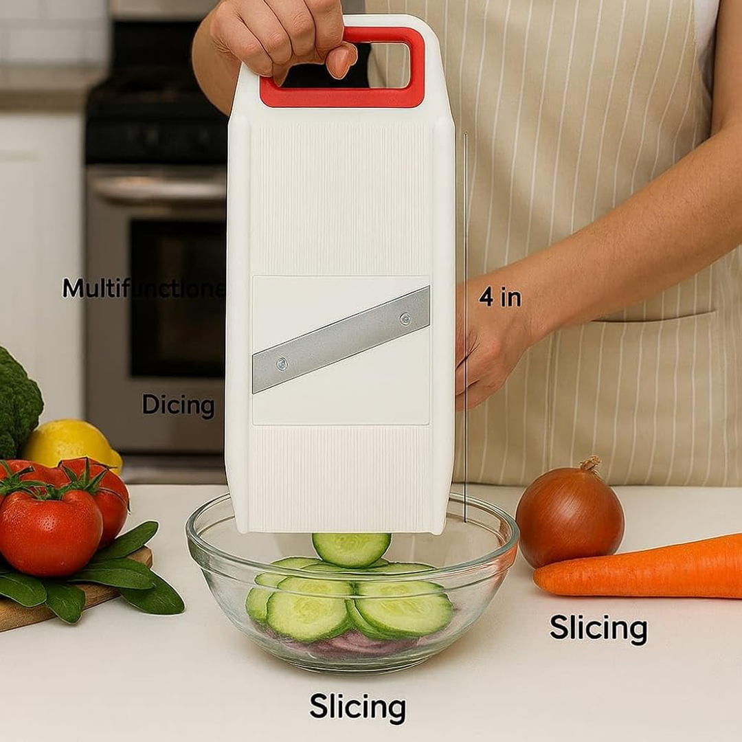 Kitchen Tools - 6 in 1 Multipurpose SLICERS & GRATERS