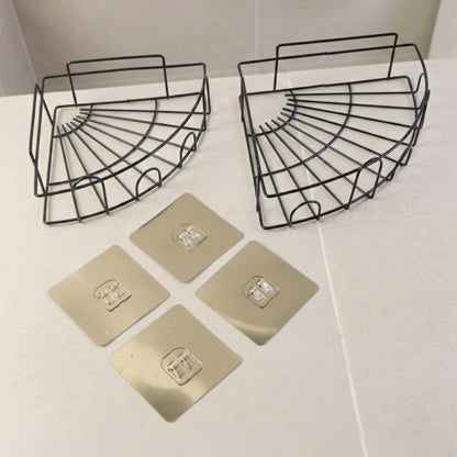 2 Pc Shower Caddy Corner for holding and storing various household stuffs and items etc.