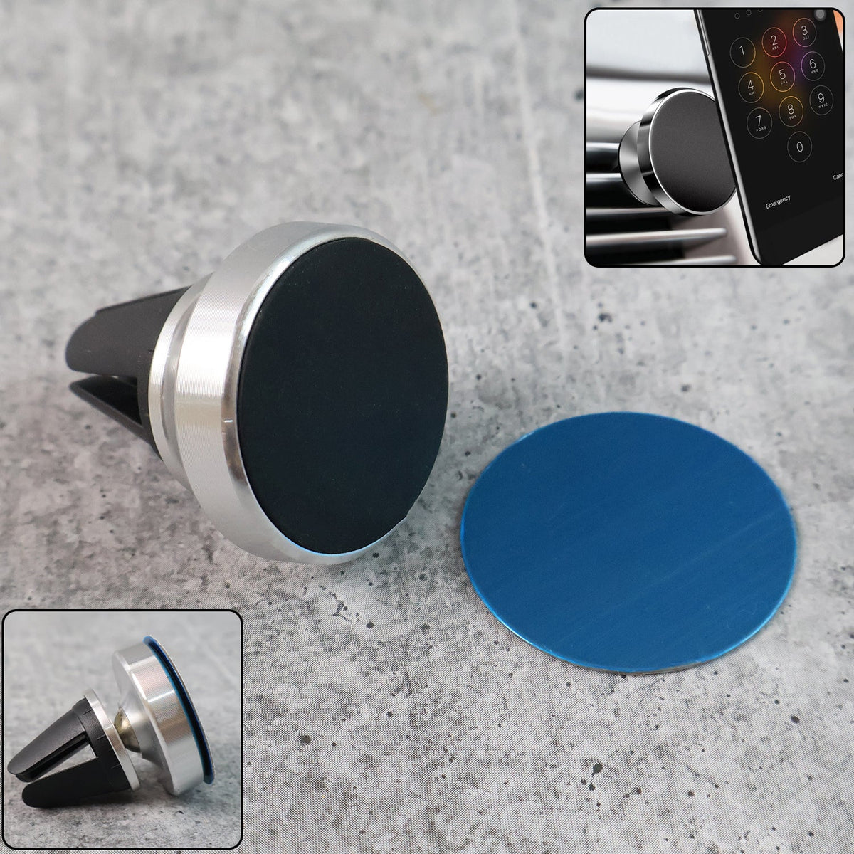 Rotating Magnetic Phone Holder for Car