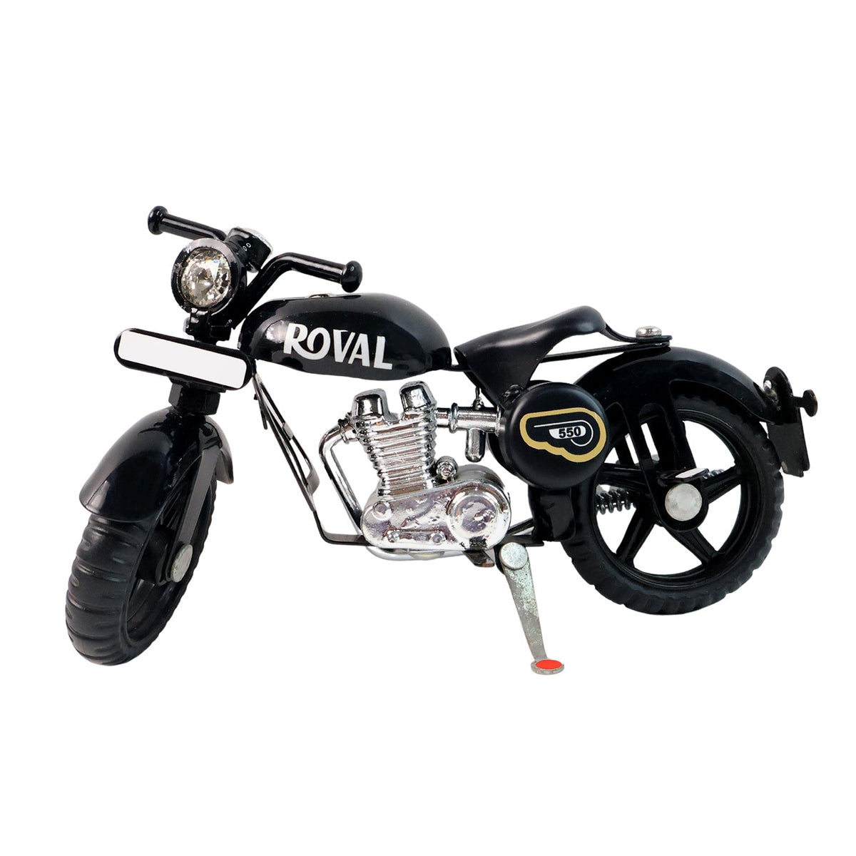 Stylish Metal Bullet Bike Miniature Toy