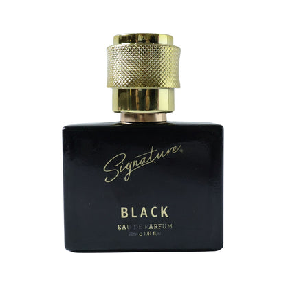  luxury black fragrance perfume bottle view