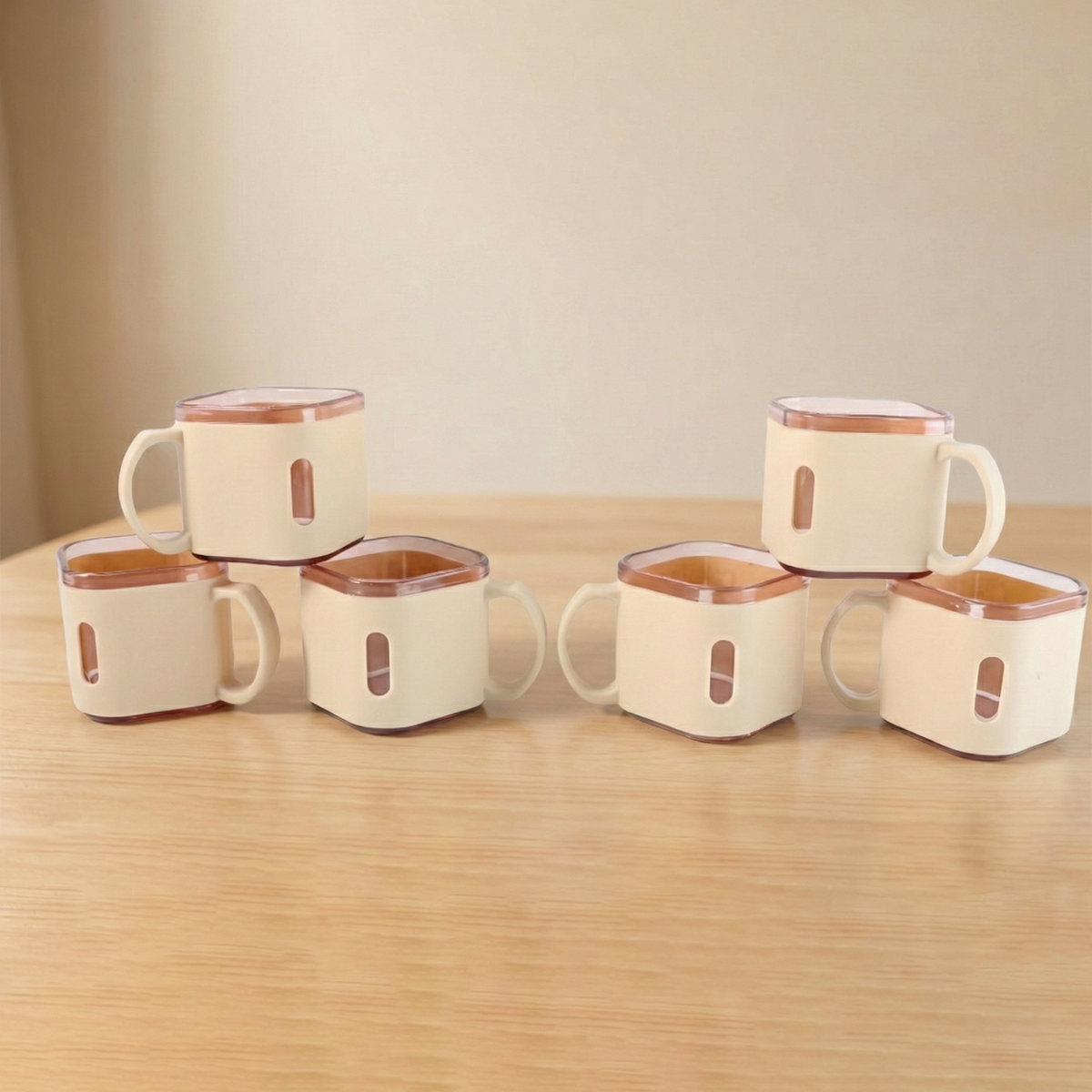 Square Shape Tea Cups