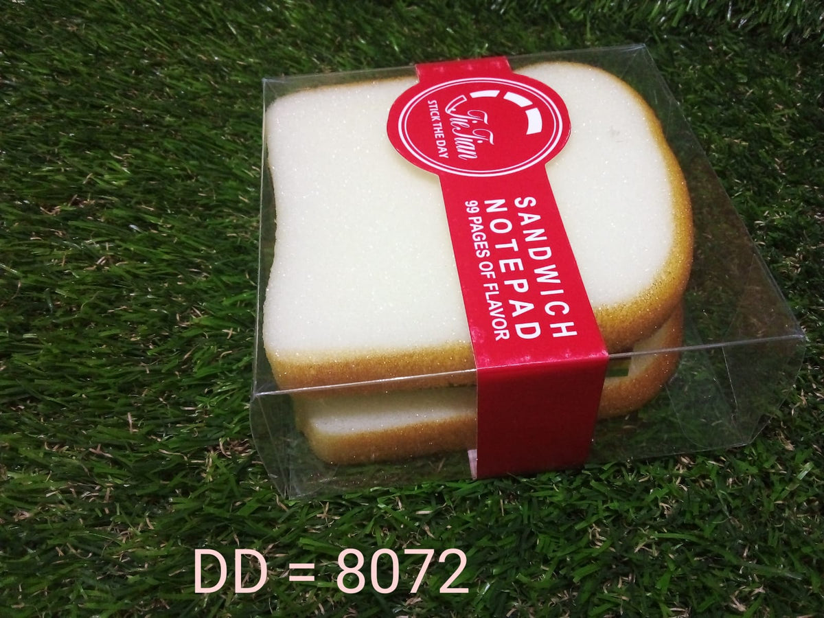 Sandwich Shaped Note / Sticky Notes / Memo Notes, Unique Mini Notes (Multicolor)